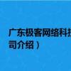 廣東極客網絡科技有限公司（關于廣東極客網絡科技有限公司介紹）