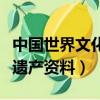 中國世界文化遺產資料兵馬俑（中國世界文化遺產資料）