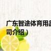 廣東智途體育用品有限公司（關于廣東智途體育用品有限公司介紹）