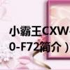 小霸王CXW-200-F72（關于小霸王CXW-200-F72簡介）