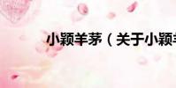 小穎羊茅(關于小穎羊茅簡介)