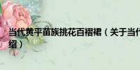 當代黃平苗族挑花百褶裙(關于當代黃平苗族挑花百褶裙介紹)