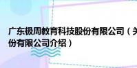 廣東極周教育科技股份有限公司(關于廣東極周教育科技股份有限公司介紹)