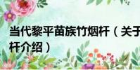 當代黎平苗族竹煙桿(關于當代黎平苗族竹煙桿介紹)