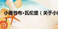 小雅各布·瓦倫堡(關于小雅各布·瓦倫堡簡介)