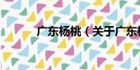 廣東楊桃(關于廣東楊桃介紹)