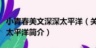 小青春美文深深太平洋(關于小青春美文深深太平洋簡介)
