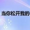 當你松開我的手（關于當你松開我的手介紹）