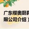 廣東櫻奧廚具有限公司（關于廣東櫻奧廚具有限公司介紹）
