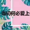 當初何必愛上你（關于當初何必愛上你介紹）