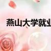 燕山大學就業方向（燕山大學就業信息網）