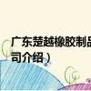 廣東楚越橡膠制品有限公司（關于廣東楚越橡膠制品有限公司介紹）