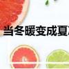 當冬暖變成夏涼（關于當冬暖變成夏涼介紹）
