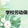 學校勞動保護（關于學校勞動保護介紹）