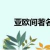 亞歐間著名的海峽是（亞歐間的海峽）