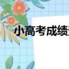 小高考成績查詢網站（小高考成績查詢）