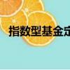 指數型基金定投攻略（指數型基金有哪些）