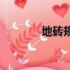 地磚規格怎么選（地磚規格）
