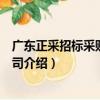 廣東正采招標采購有限公司（關于廣東正采招標采購有限公司介紹）