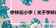 學林街小學(關于學林街小學介紹)