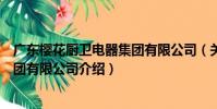 廣東櫻花廚衛電器集團有限公司(關于廣東櫻花廚衛電器集團有限公司介紹)