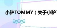 小驢TOMMY(關于小驢TOMMY簡介)