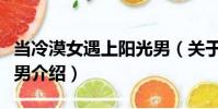 當冷漠女遇上陽光男(關于當冷漠女遇上陽光男介紹)