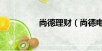 尚德理財(尚德電力杯)