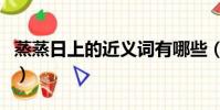 蒸蒸日上的近義詞有哪些(蒸蒸日上的近義詞)