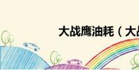 大戰鷹油耗(大戰鷹)