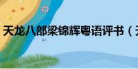 天龍八部梁錦輝粵語評書(天龍八部梁家仁)
