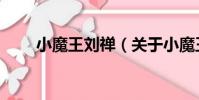 小魔王劉禪(關于小魔王劉禪簡介)