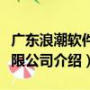 廣東浪潮軟件有限公司（關于廣東浪潮軟件有限公司介紹）