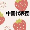 中國代表團入場服（中國代表團入場服）