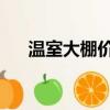 溫室大棚價格一覽表（溫室大棚 價格）