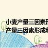 小麥產量三因素形成和互作的遺傳控制機制研究（關于小麥產量三因素形成和互作的遺傳控制機制研究簡介）