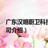 廣東漢翊廚衛科技有限公司（關于廣東漢翊廚衛科技有限公司介紹）