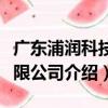 廣東浦潤科技有限公司（關于廣東浦潤科技有限公司介紹）