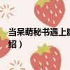 當呆萌秘書遇上腹黑總裁（關于當呆萌秘書遇上腹黑總裁介紹）