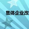 集體企業改制政策（集體企業改制政策）