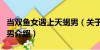 當雙魚女遇上天蝎男(關于當雙魚女遇上天蝎男介紹)
