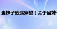 當妹子遭遇穿越(關于當妹子遭遇穿越介紹)