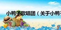 小鴨子歌唱團(關于小鴨子歌唱團簡介)