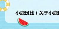 小鹿斑比(關于小鹿斑比簡介)