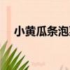 小黃瓜條泡菜（關于小黃瓜條泡菜簡介）