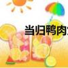 當歸鴨肉煲（關于當歸鴨肉煲介紹）