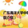 廣東海洋大學中歌藝術學院（關于廣東海洋大學中歌藝術學院介紹）