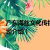 廣東海絲文化傳播有限公司（關于廣東海絲文化傳播有限公司介紹）