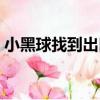 小黑球找到出口（關于小黑球找到出口簡介）