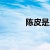 陳皮是用什么做的（陳皮是指）